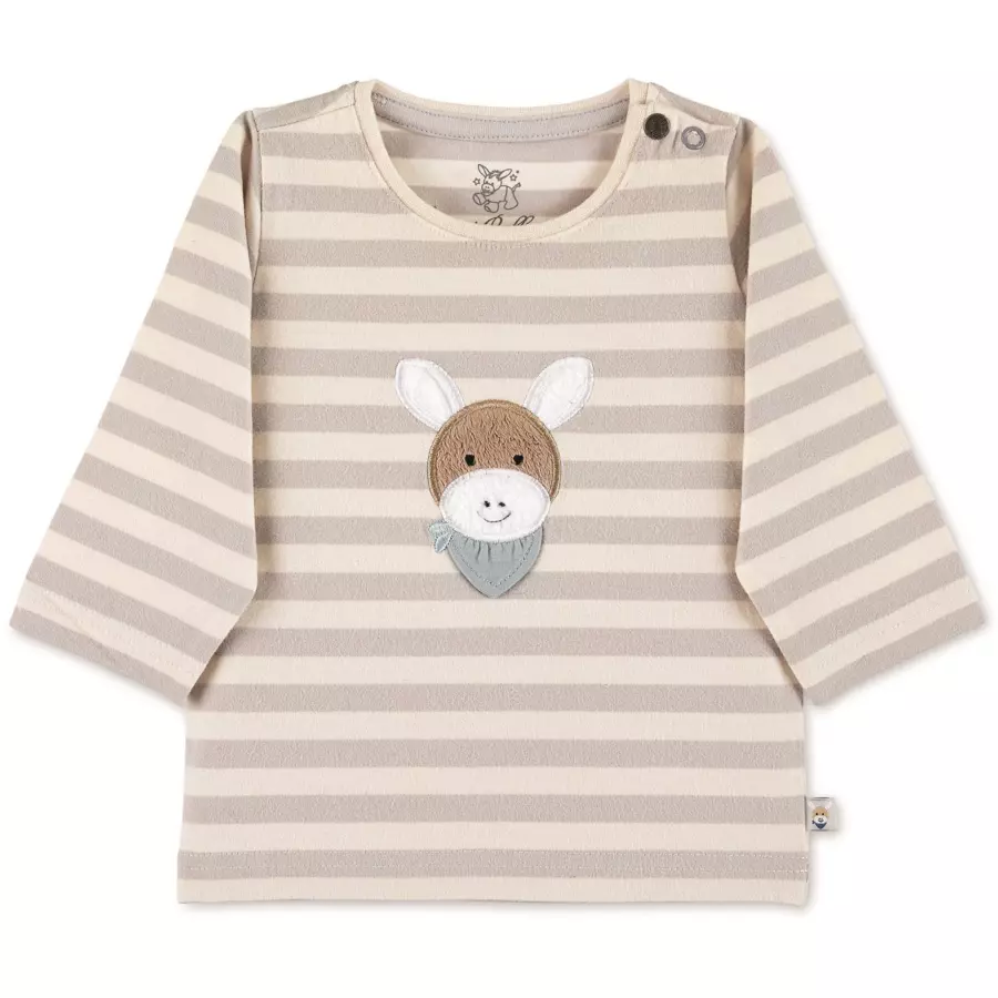 Sterntaler Set Langarm-Shirt und Hose hellgrau