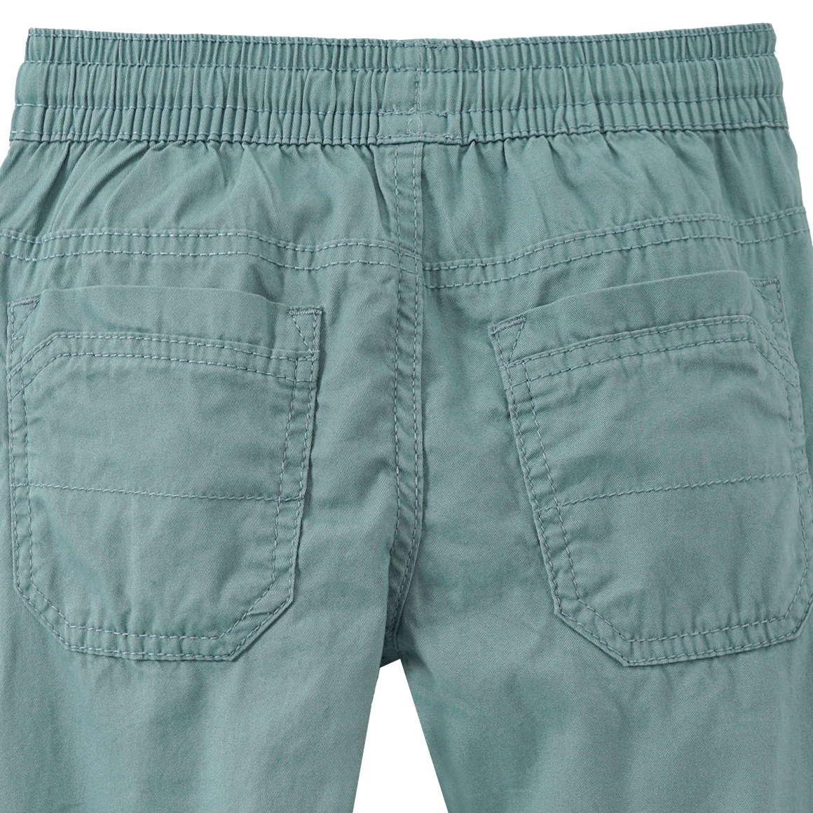 Jungen Hose zum Reinschlüpfen dunkelgrün