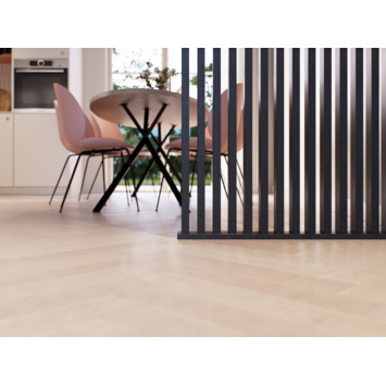 Roomdivider spijlen MDF lava eiken 4 stuks