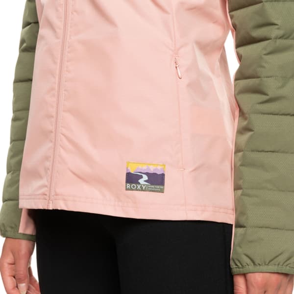 Veste softshell ROXY TICKET TO RIDE MELLOW ROSE