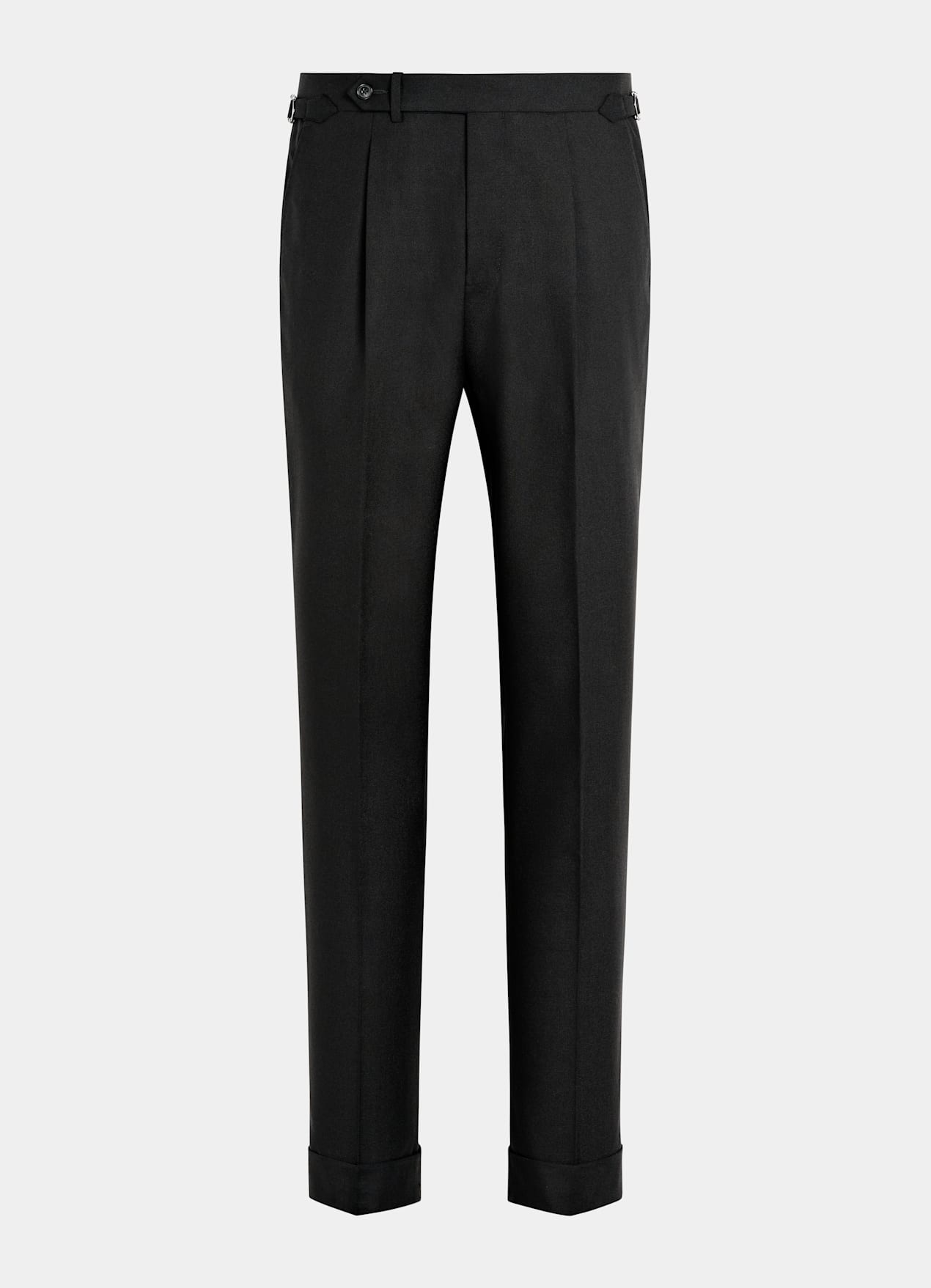 Pantalon Slim Leg Tapered noir