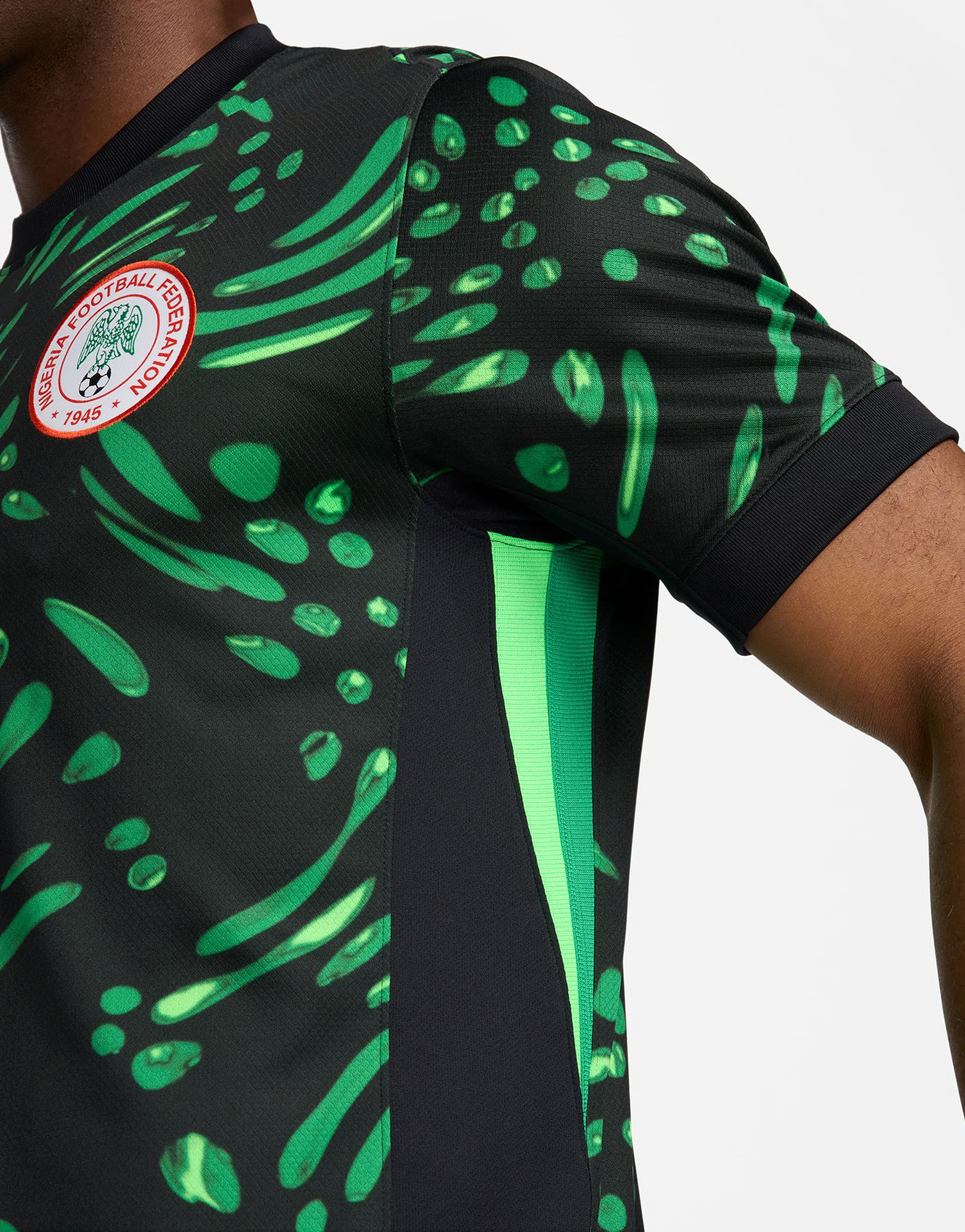 Nike Maillot Nigeria 2024 Match Extérieur