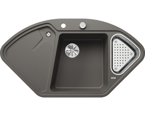 Blanco DELTA II spoelbak 1057 x 575 mm vulkanisch grijs 527238