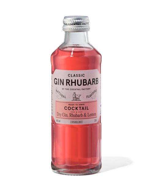 The Cocktail Factory Gin Rhubarb 200ml