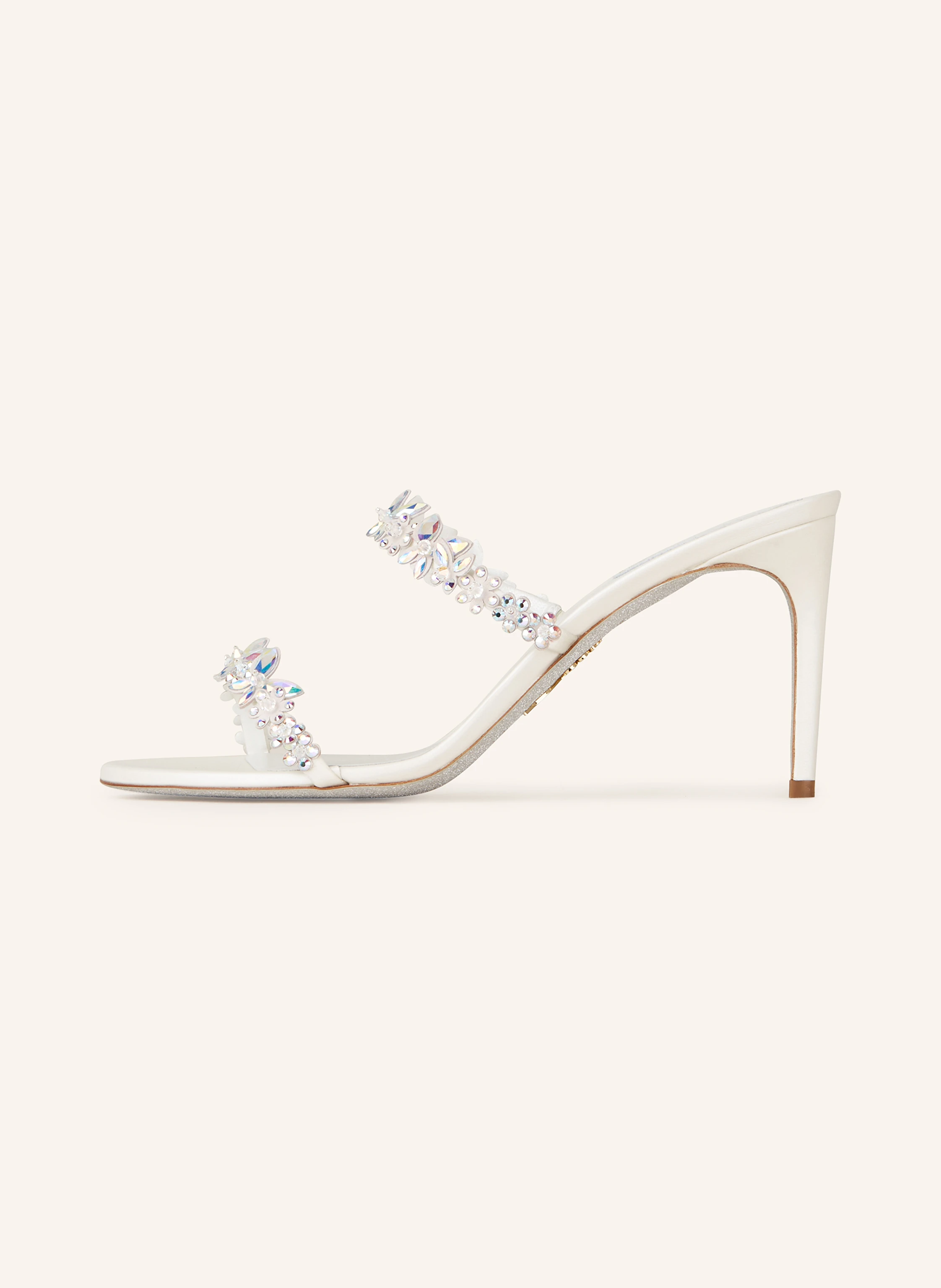 RENE CAOVILLA Mules BESSIE mit Schmucksteinen