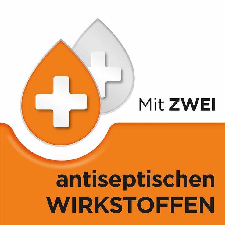 Dobensana Orangengeschmack 1,2 mg / 0,6 mg Lutschtabletten, 16 St