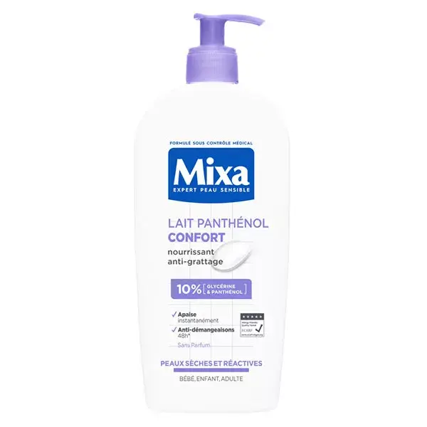 Leite Conforto Mixa Panthenol 400ml
