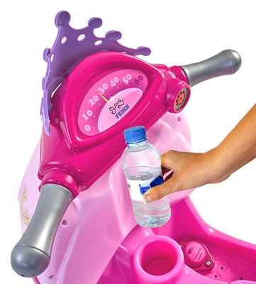 FEBER Prinsesse Elektrisk Scooter, Rosa/Lilla