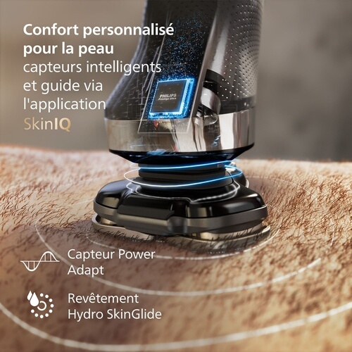 Rasoir électrique Philips X9000/30 Serie i9000 technologie SkinIQ