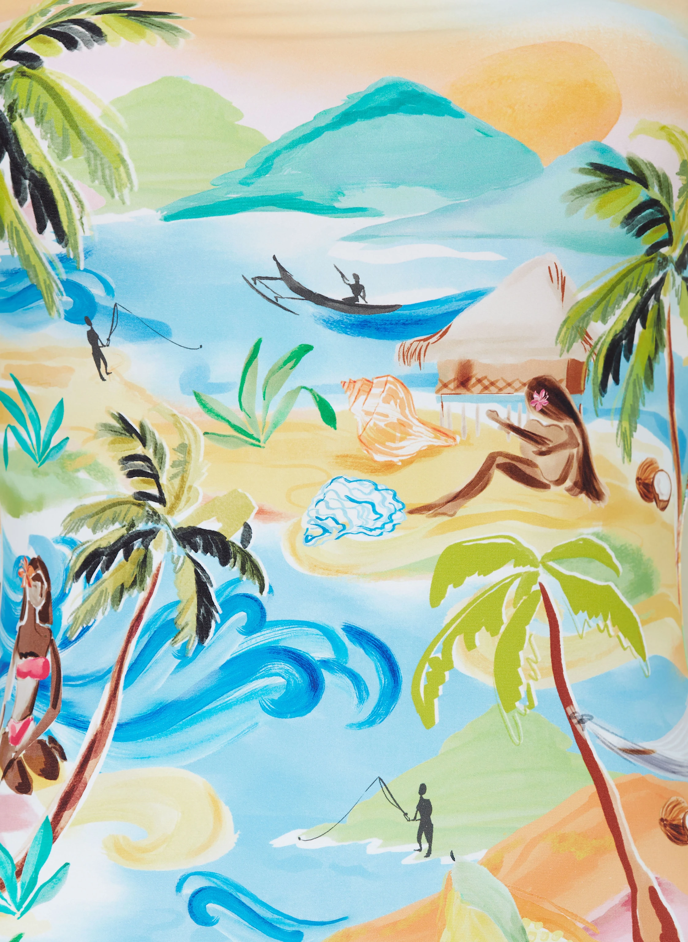 SEAFOLLY Bandeau-Badeanzug SOUTH PACIFIC