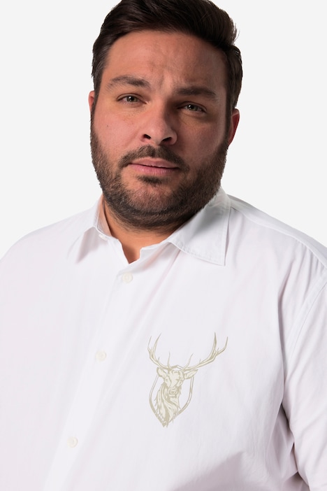 Men+ Trachtenhemd, Halbarm, Kentkragen, Comfort Fit, bis 8 XL