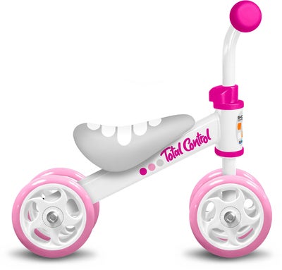 Stamp Skids Control Gåbil, Rosa/Hvit