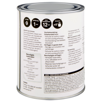 Karwei binnenlak mat 750 ml