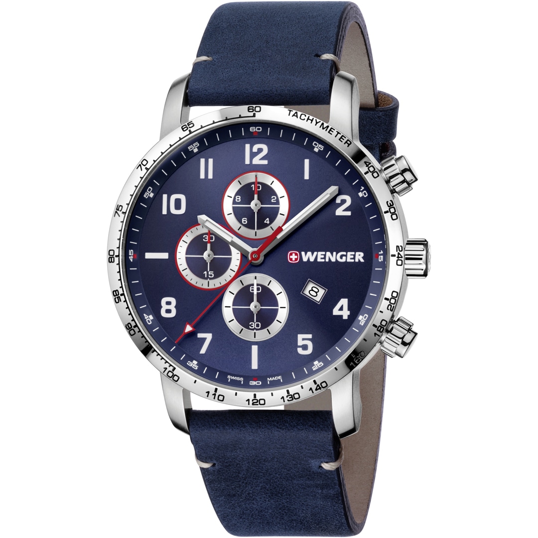 Wenger Attitude Chrono Blau Ø 44mm