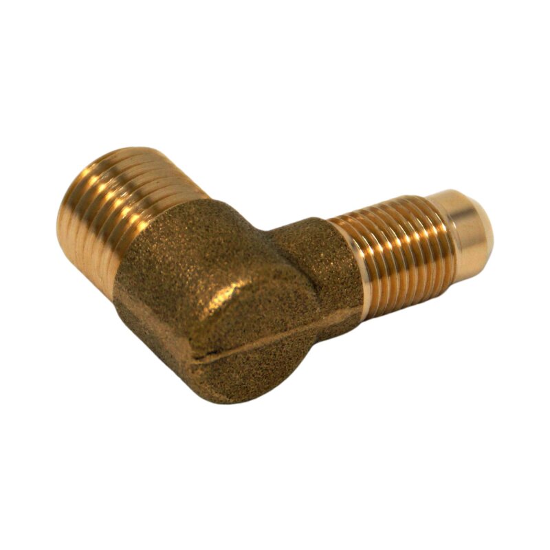DREHMEISTER Winkelstück M10x1 / G1/4 Zoll (Entnahme Multiventil 6mm zu 8mm)