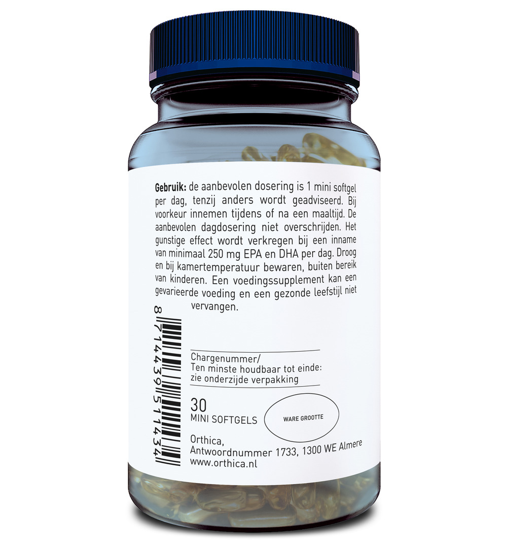 Orthica Co-enzym Q10-100 (30 softgels)