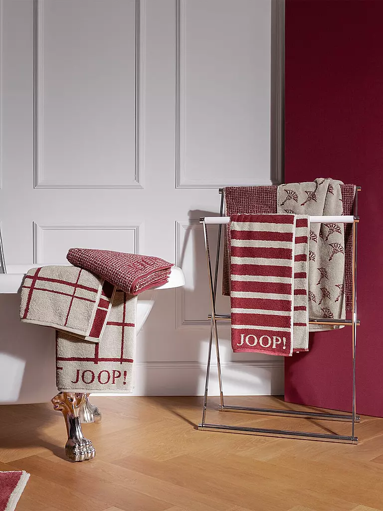 JOOP Duschtuch SELECT LAYER 80x150cm Rouge dunkelrot