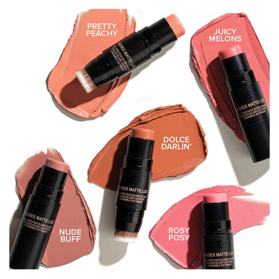 Nudestix Nudies Matte Lux All Over Face Blush Color Rosy Posy 7g