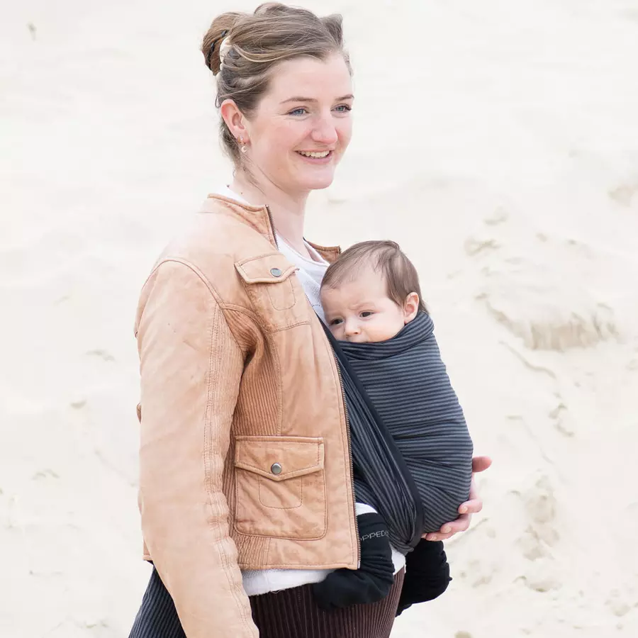 Hoppediz Babytragetuch Gewebtes Tragetuch Mailand