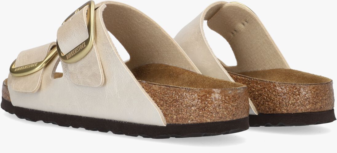 BIRKENSTOCK witte birkenstock slippers arizona big buckle