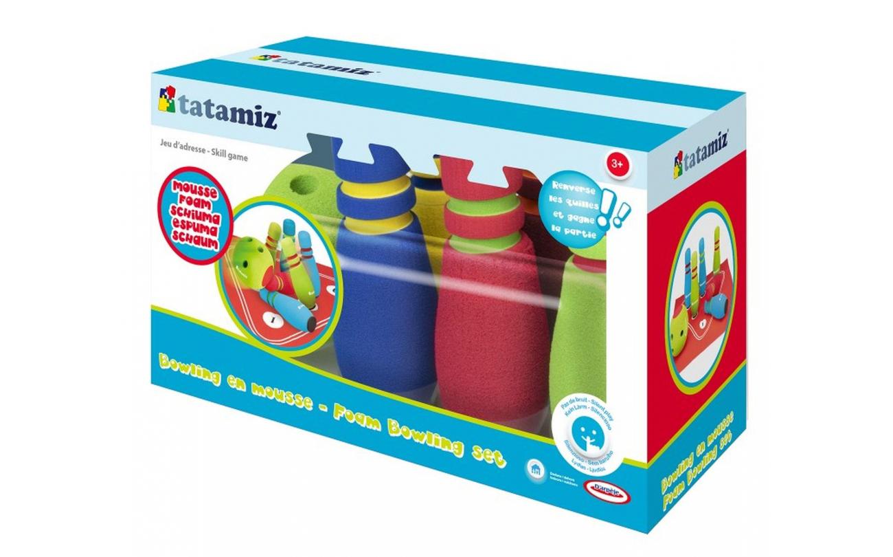 Tatamiz Bowling foam met 6 kegels