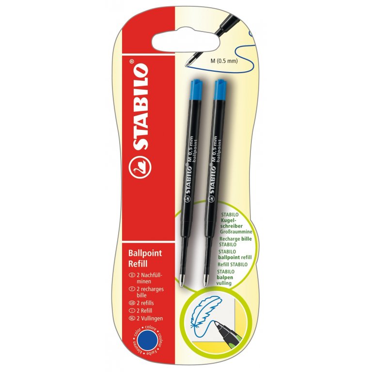 Stabilo Kugelschreiberminen G2 für Pointball, Set