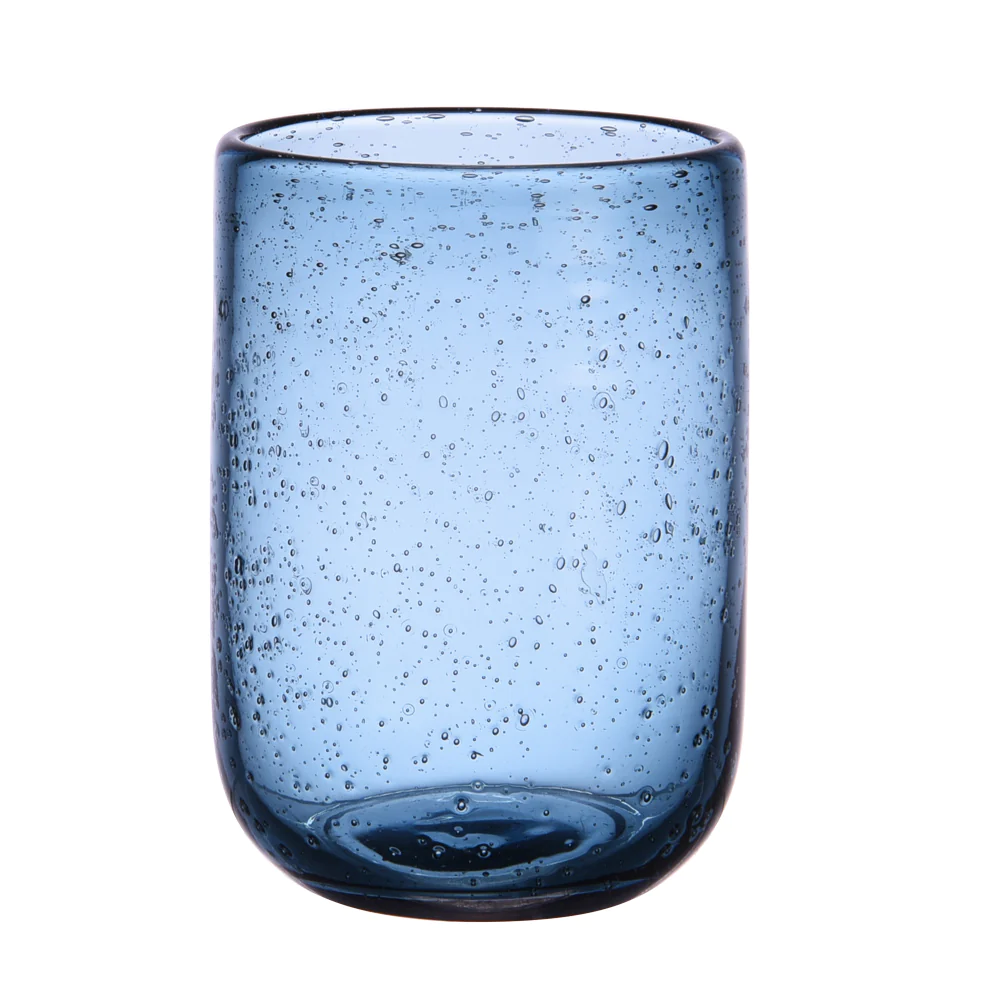 Gobelet Perla Bullé 25 cl bleu (lot de 6) Table passion