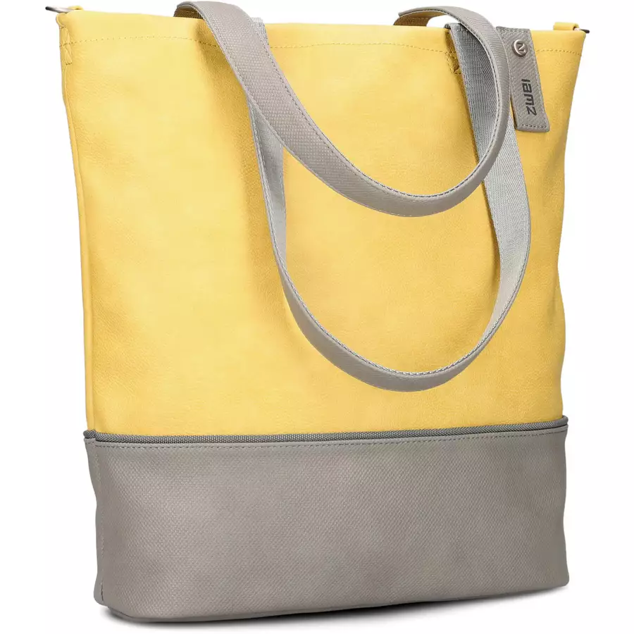 zwei Jana J145 - Schultertasche 37 cm lemon