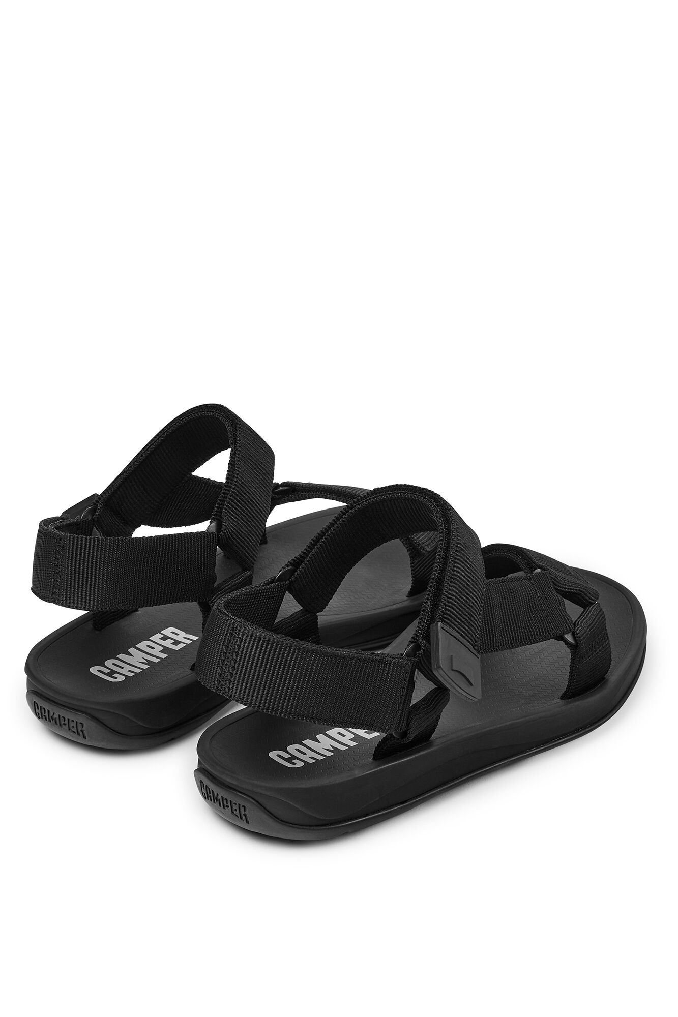 Sandálias pretas para homem. - preto