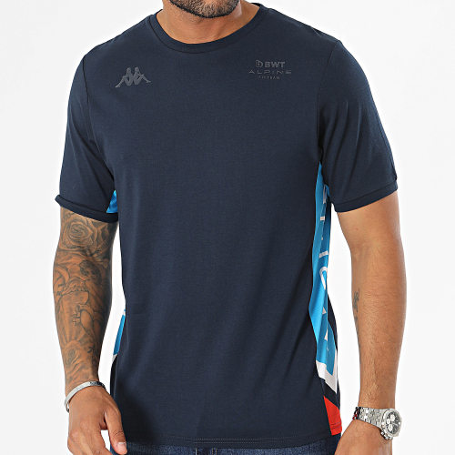 Tee Shirt Anser Alpine F1 341N4VW Bleu Marine Rouge