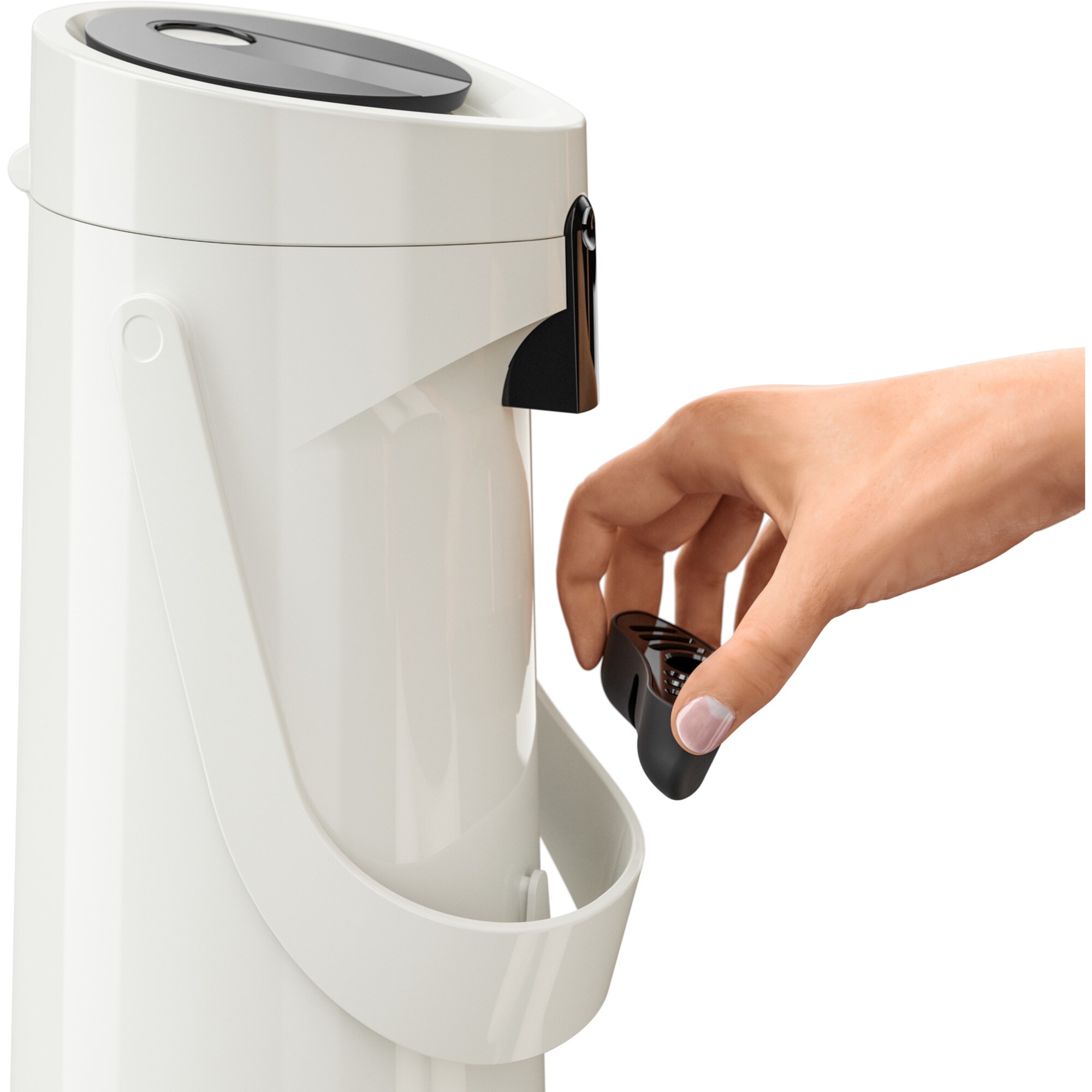 Emsa Isolierkanne PONZA Pump-Isolierkanne 1,9 Liter