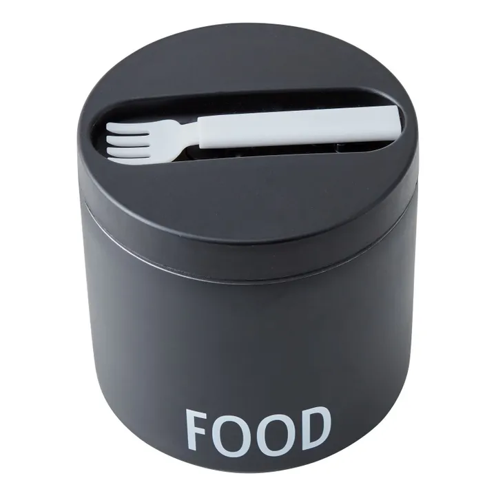 Design Letters Lunch Box thermique | Noir