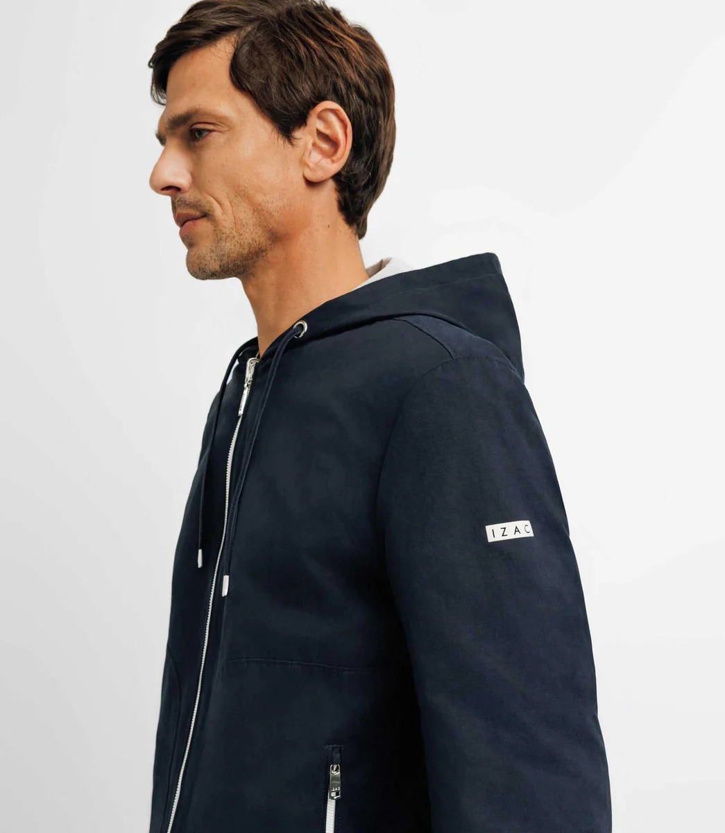 Blouson réversible marine