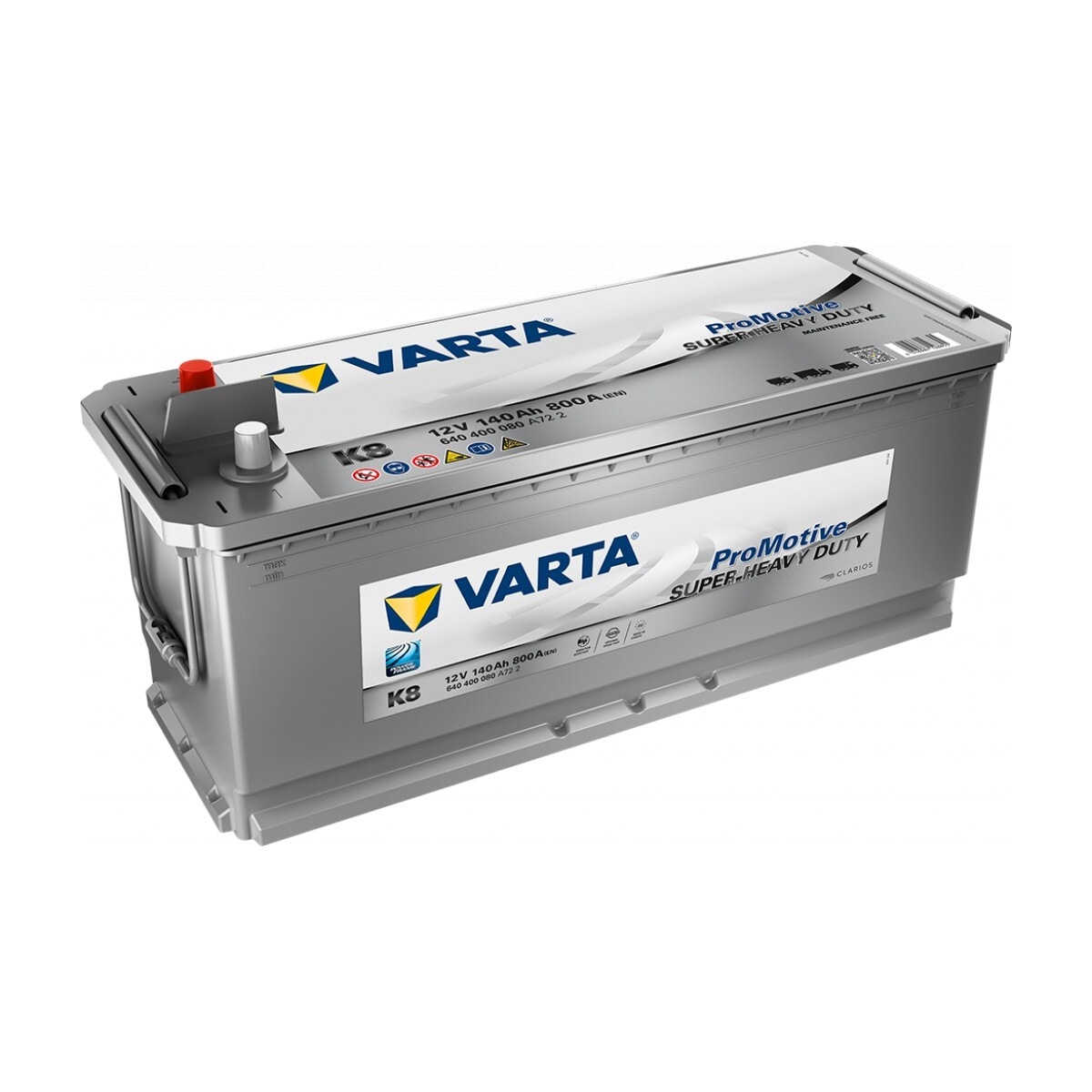 VARTA Promotive SHD Batteri 12V 140AH 800CCA (513x189x203/223mm) +venstre K8