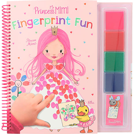 Princess Mimi Fingerprint Fun bog