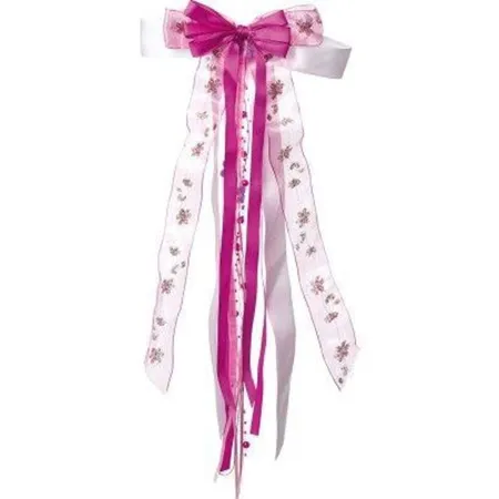 Nestler Schultütenschleifen weiß, rosa, pink