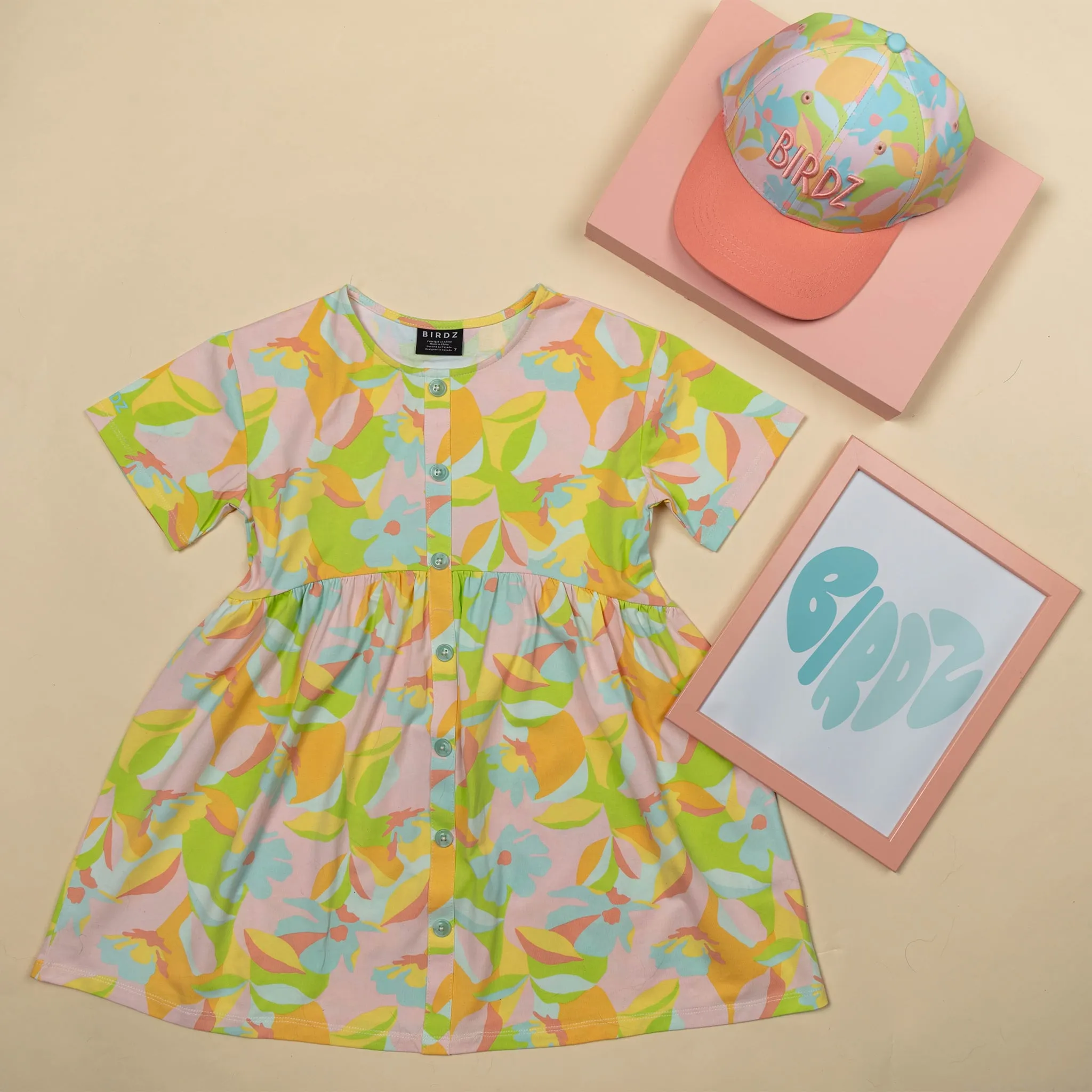 Birdz Robe Imprimée Bloom Camp 2-10ans