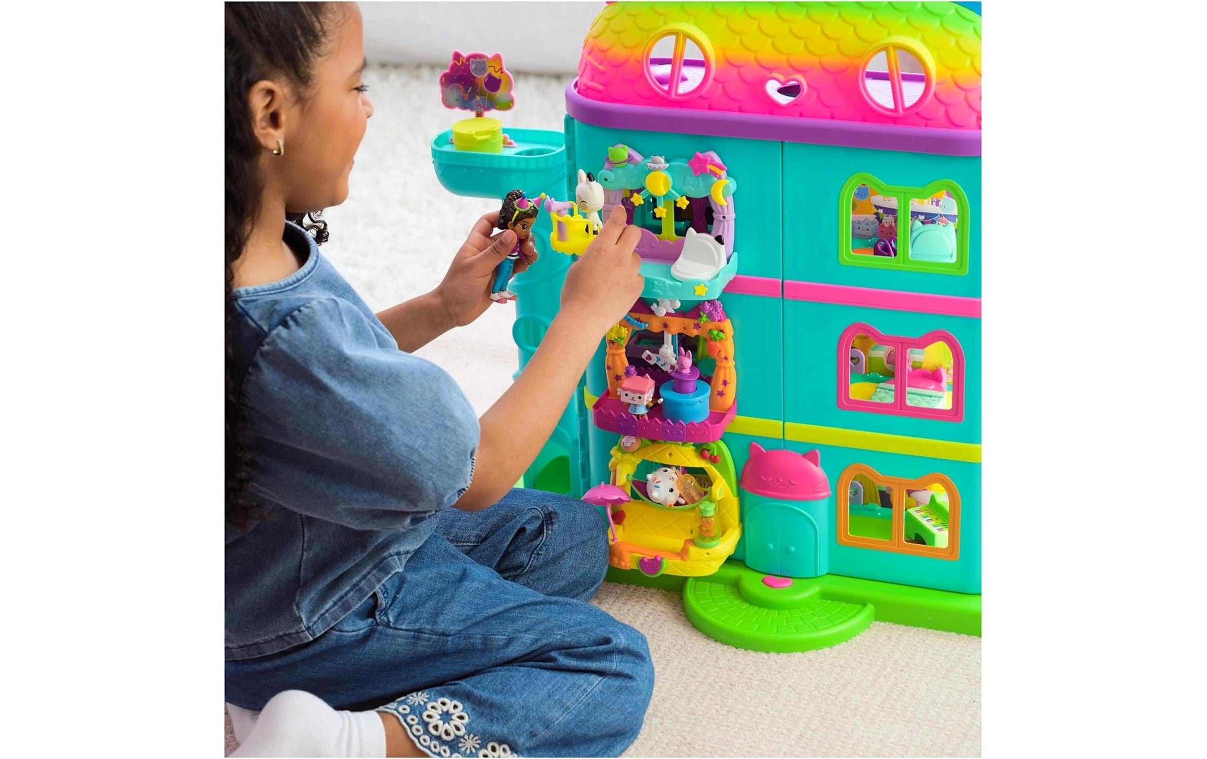 Gabby's Dollhouse Cakey's Fruit Smoothie Balkon SetSpielset