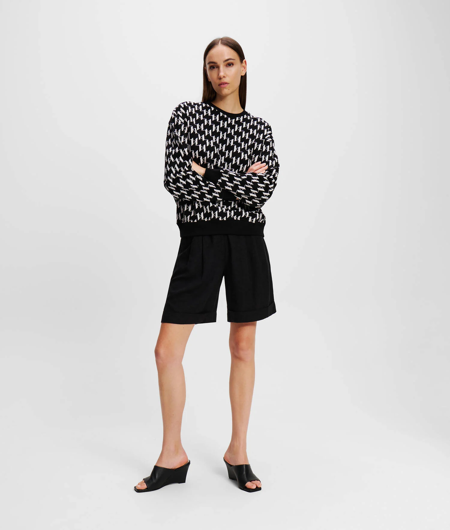 SWEAT-SHIRT DÉCONTRACTÉ KL MONOGRAM