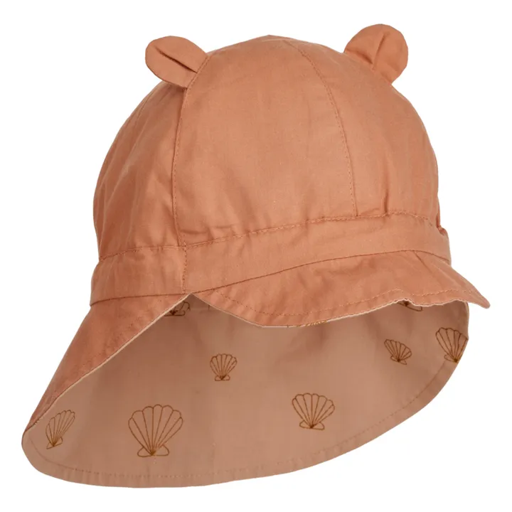 Liewood Chapeau Réversible Gorm Coton Bio Bébé | Rose
