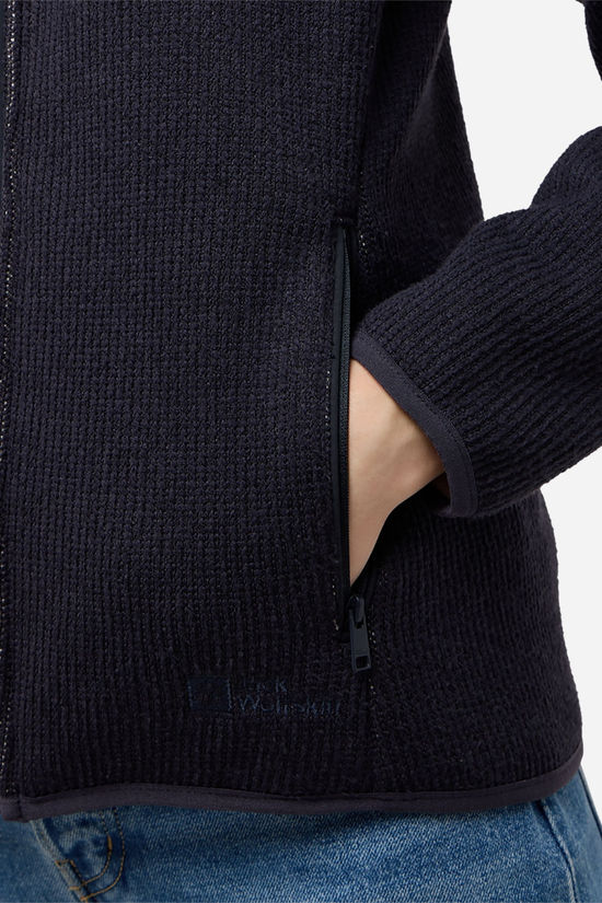 Jack Wolfskin Jack Wolfskin Kaminfeuer Hoody Fleecevest Dames