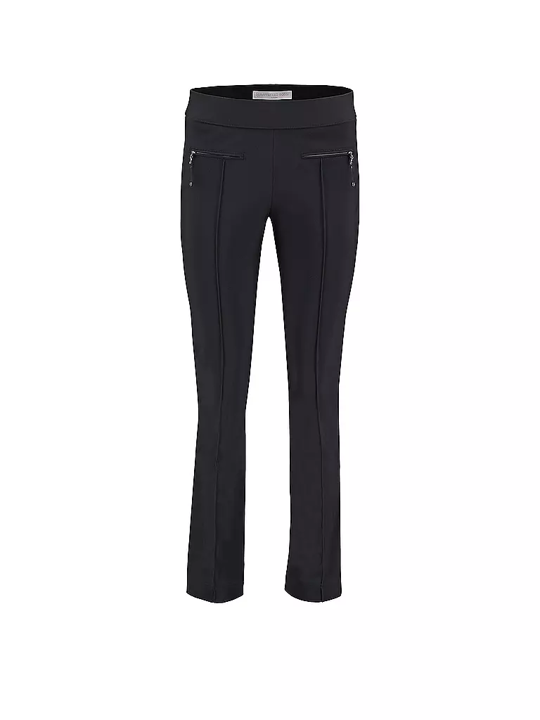 RAFFAELLO ROSSI Hose Slim Fit OTTI schwarz