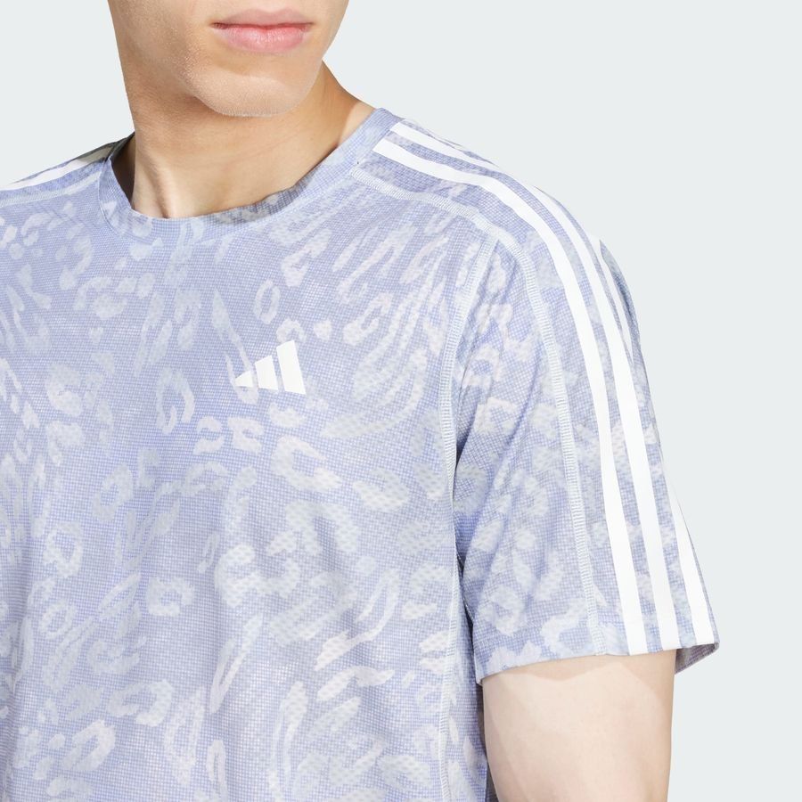 Adidas T-shirt 3 bandes Own The Run CLIMACOOL