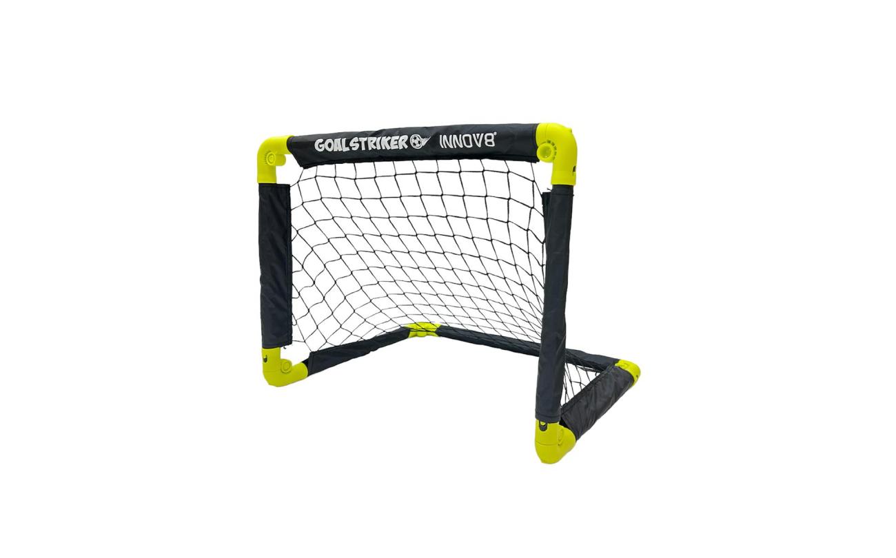 Folding Double Mini Soccer Goal Set