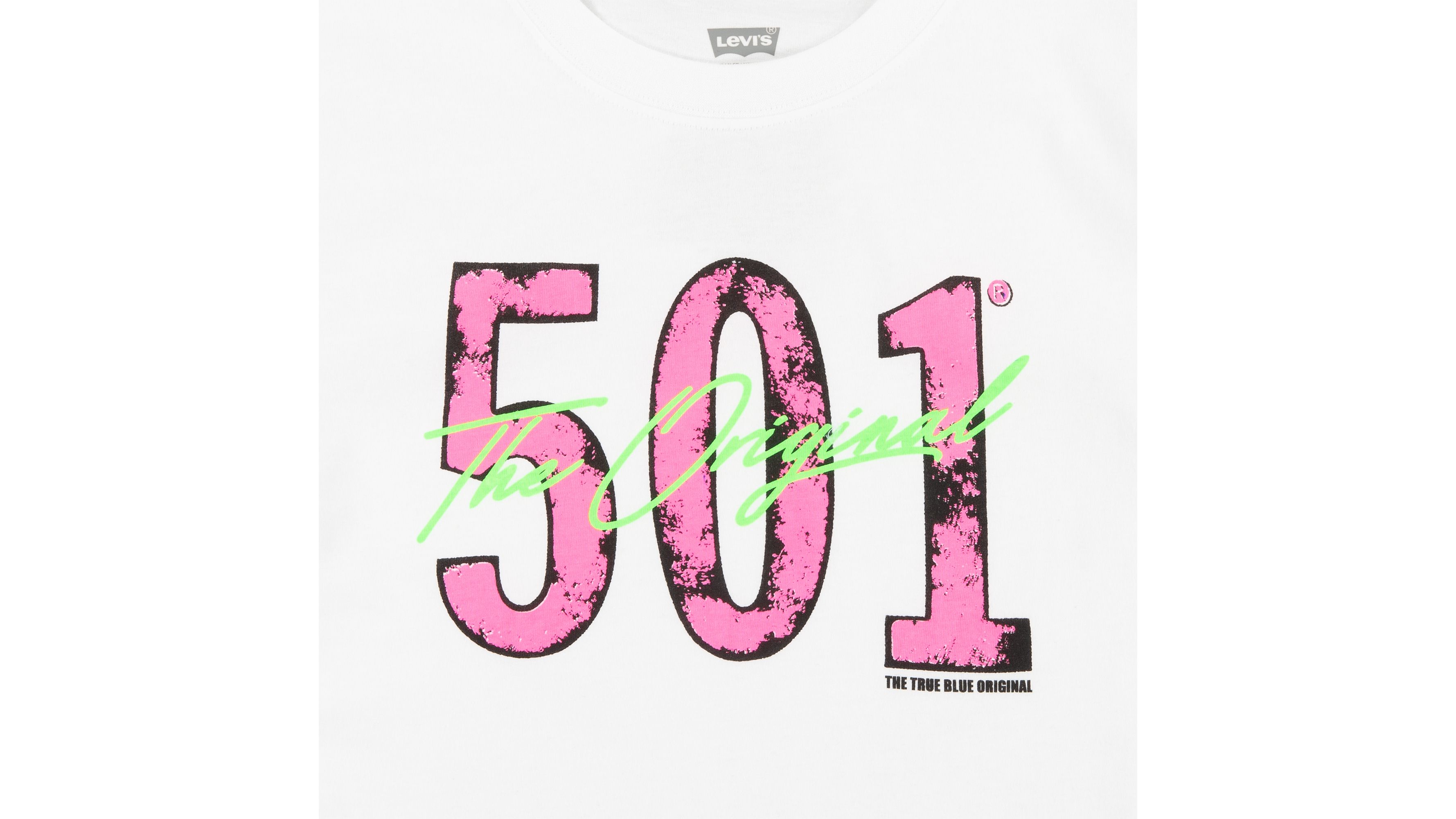 T-shirt 501® The Original - Bright White - Blanc