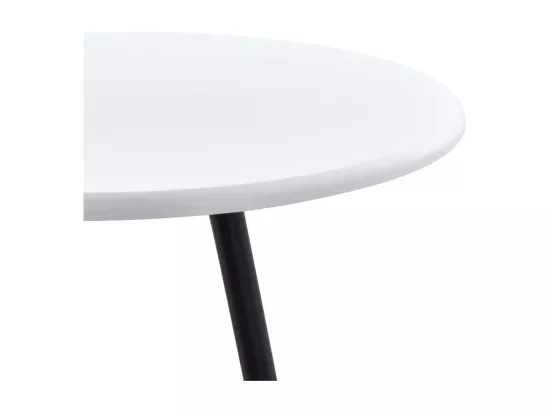 Table de bar Blanc 60 x 107,5 cm MDF