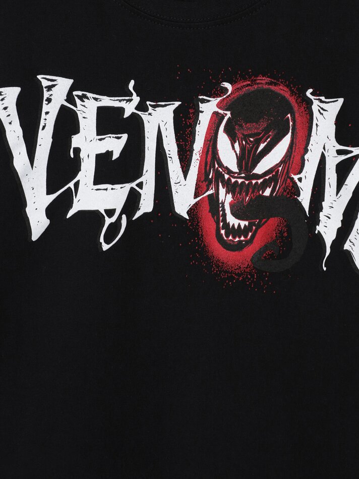 Camiseta Venom Marvel com estampa - Preta
