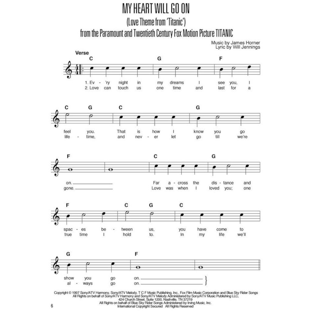 Hal Leonard Easy Pop Melodies - 3rd Edition voor gitaar