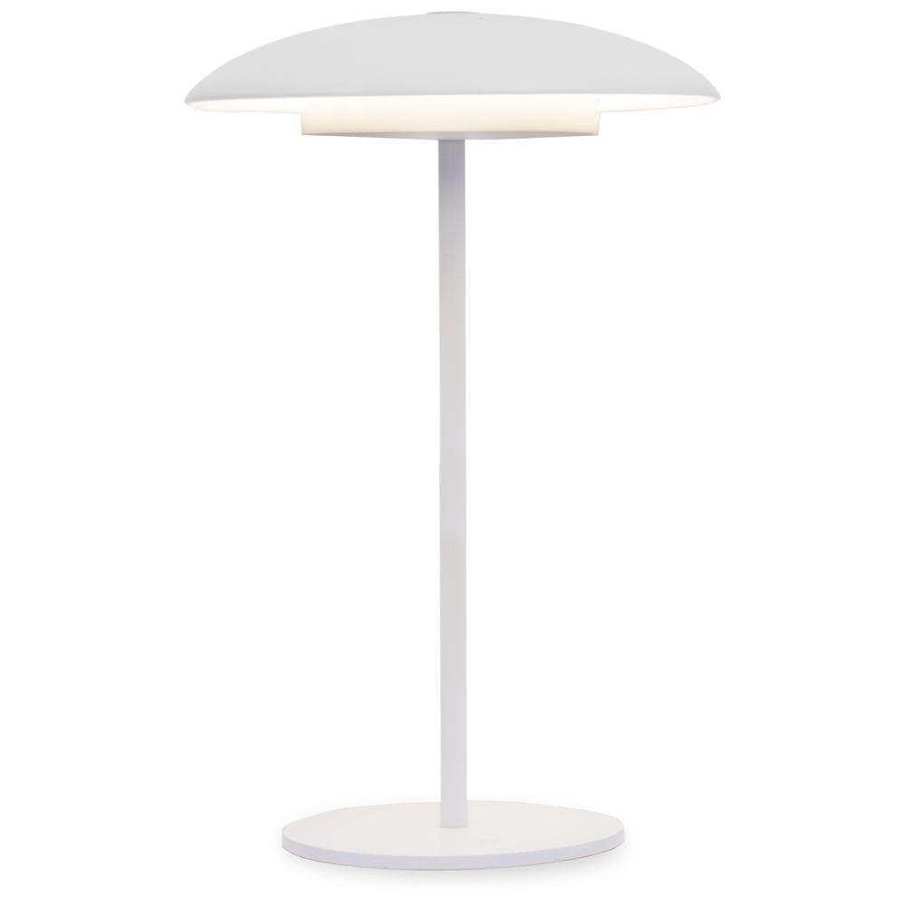 LED oplaadbare tafellamp Sardinia 30 in wit 3,5W 400lm IP44