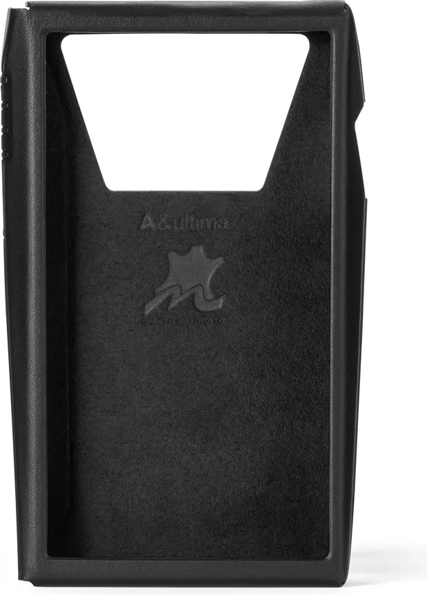 Étui de protection cuir noir pour A&ultima SP3000T Étuis et protections